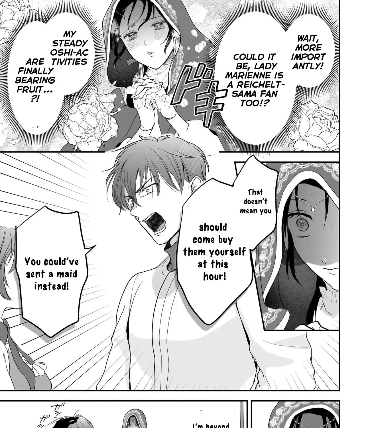 The Reincarnated Saint Wants to Support Her Idol! I’m a Oppressed Noble Lady, but the Prince I Admire Is Showering Me with Love!? Chapter 6 page 53