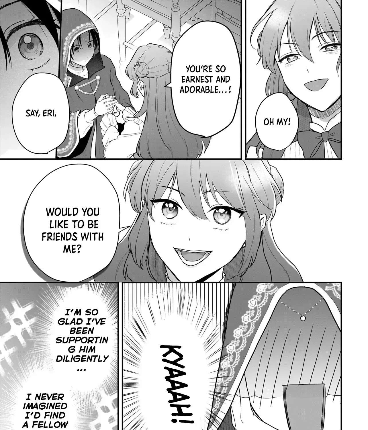 The Reincarnated Saint Wants to Support Her Idol! I’m a Oppressed Noble Lady, but the Prince I Admire Is Showering Me with Love!? Chapter 7 page 9