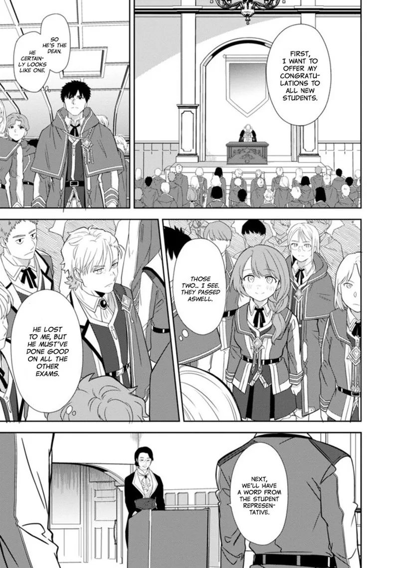The reincarnated swordsman with 9999 strength wants to become a magician! Chapter 1.5 page 27