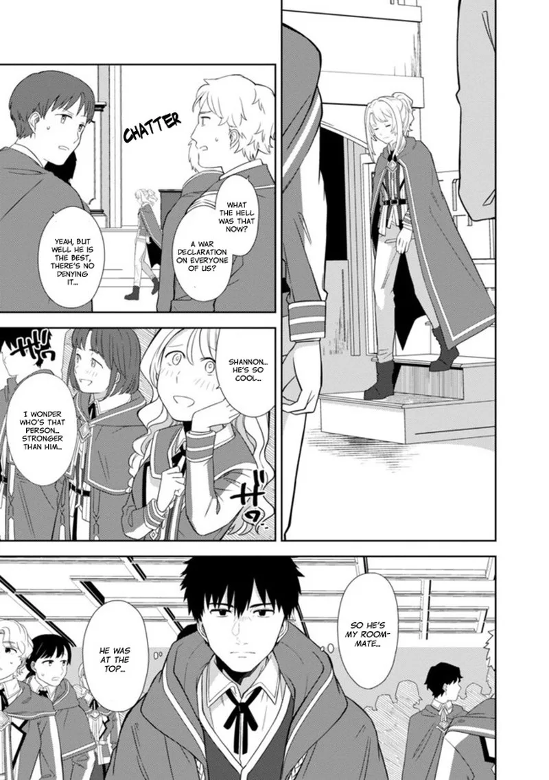 The reincarnated swordsman with 9999 strength wants to become a magician! Chapter 1.5 page 31