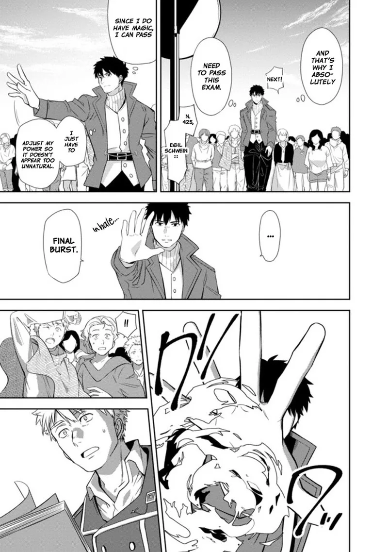 The reincarnated swordsman with 9999 strength wants to become a magician! Chapter 1 page 25