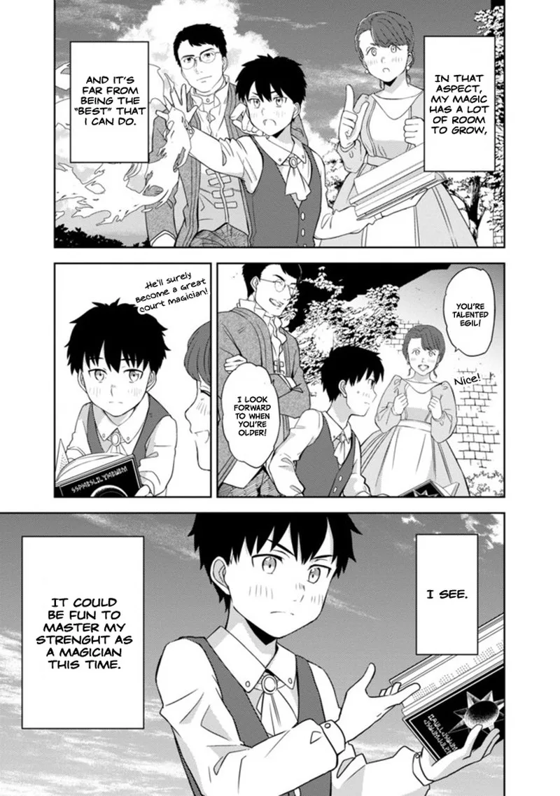 The reincarnated swordsman with 9999 strength wants to become a magician! Chapter 1 page 15