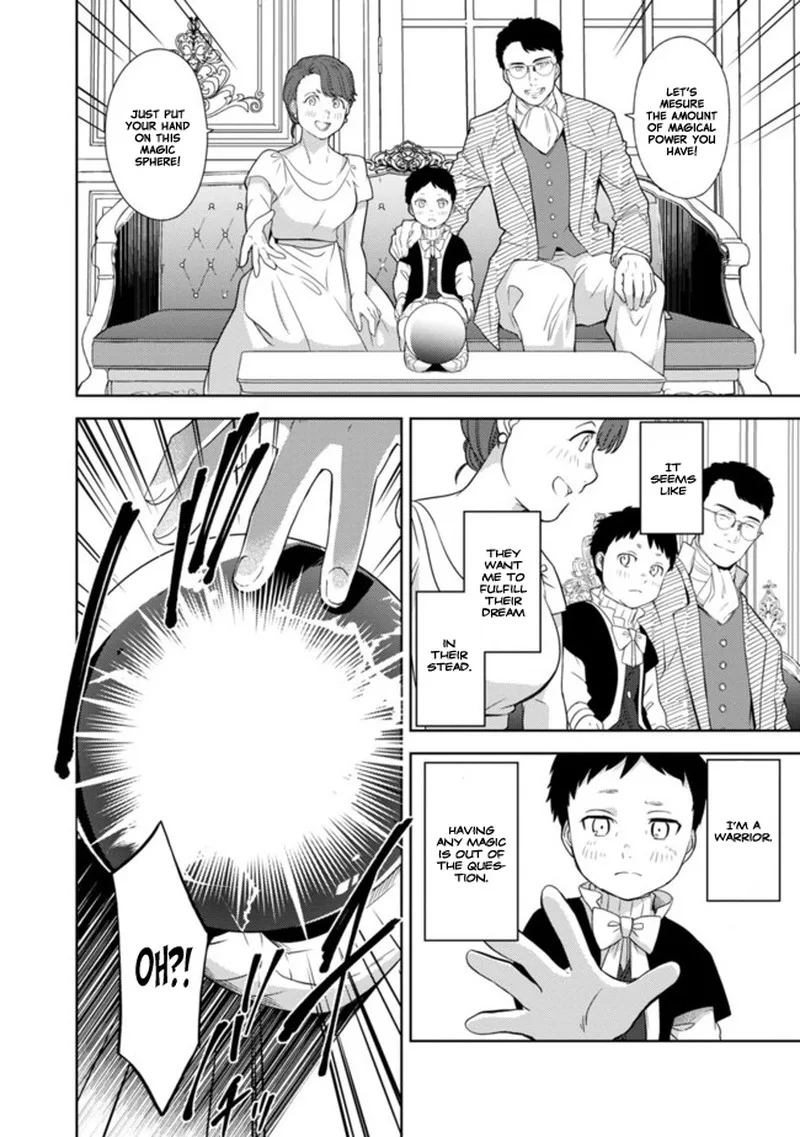The reincarnated swordsman with 9999 strength wants to become a magician! Chapter 1 page 12