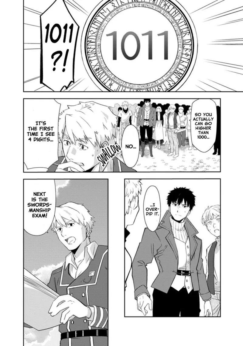 The reincarnated swordsman with 9999 strength wants to become a magician! Chapter 1 page 28