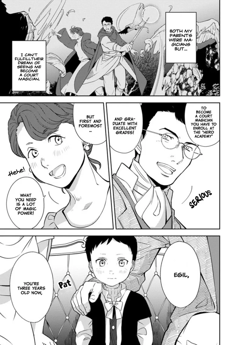 The reincarnated swordsman with 9999 strength wants to become a magician! Chapter 1 page 11