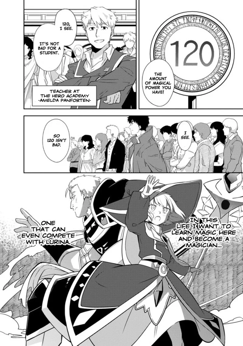 The reincarnated swordsman with 9999 strength wants to become a magician! Chapter 1 page 24