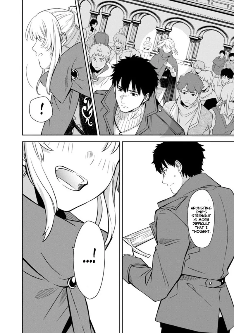 The reincarnated swordsman with 9999 strength wants to become a magician! Chapter 1 page 34