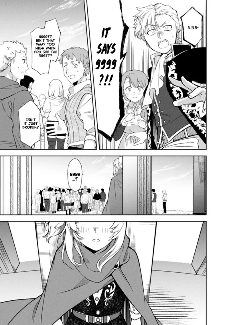 The reincarnated swordsman with 9999 strength wants to become a magician! Chapter 1 page 33