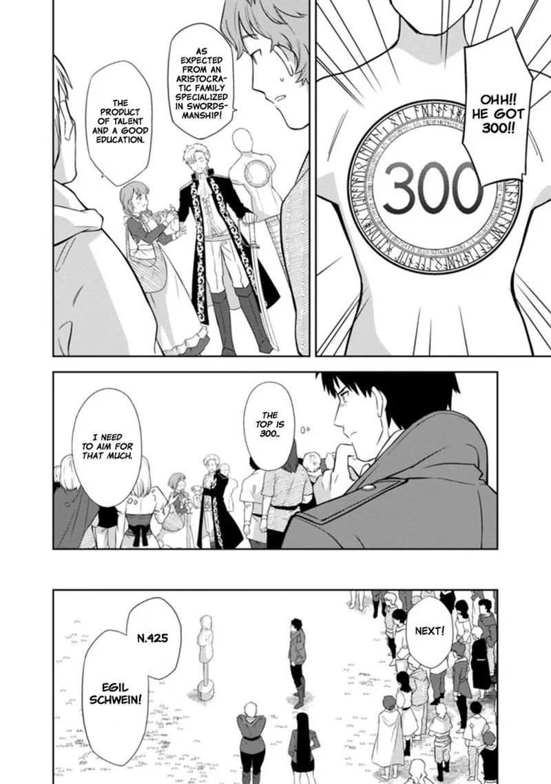 The reincarnated swordsman with 9999 strength wants to become a magician! Chapter 1 page 30
