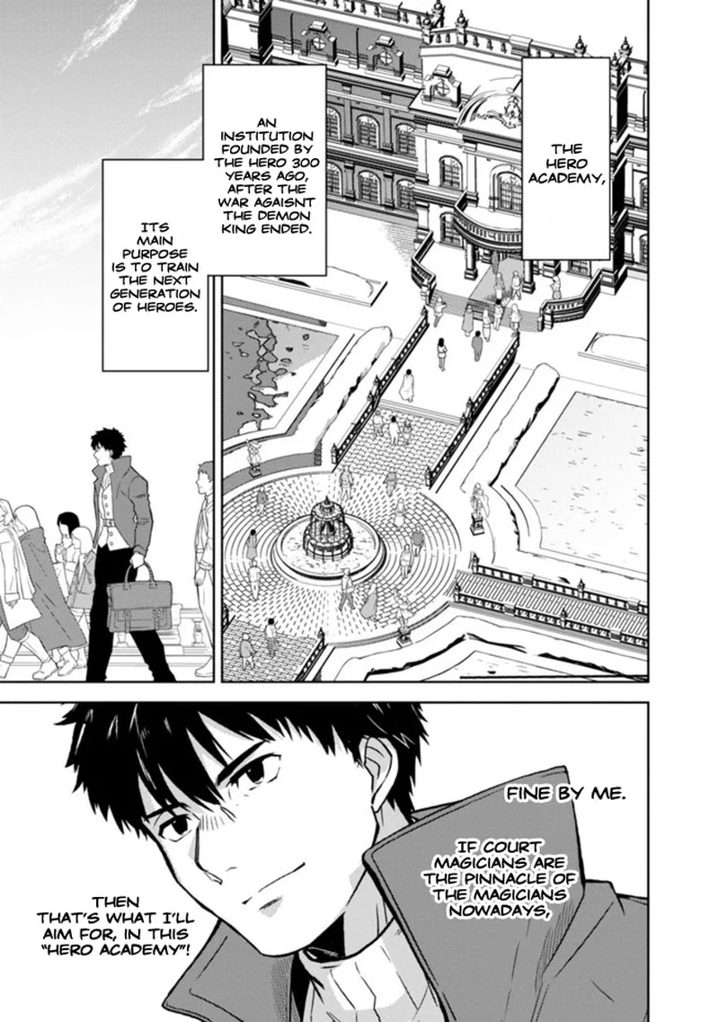 The reincarnated swordsman with 9999 strength wants to become a magician! Chapter 1 page 17