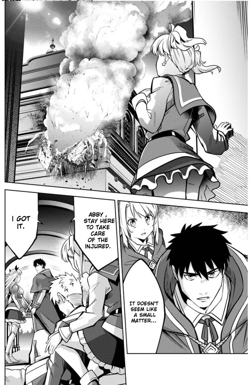 The reincarnated swordsman with 9999 strength wants to become a magician! Chapter 12 page 14