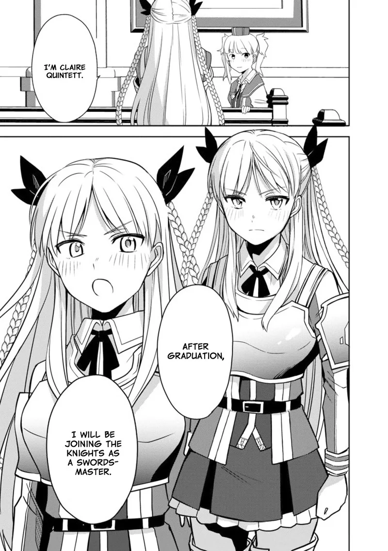 The reincarnated swordsman with 9999 strength wants to become a magician! Chapter 2 page 11