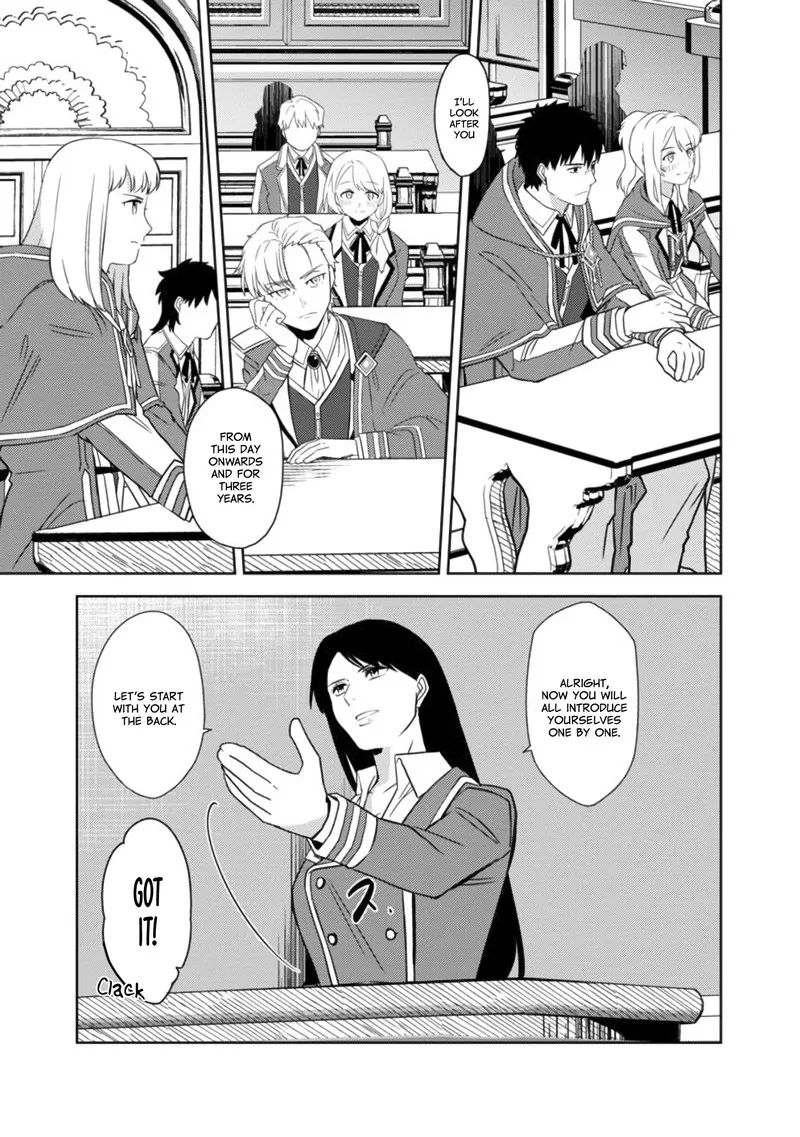 The reincarnated swordsman with 9999 strength wants to become a magician! Chapter 2 page 9