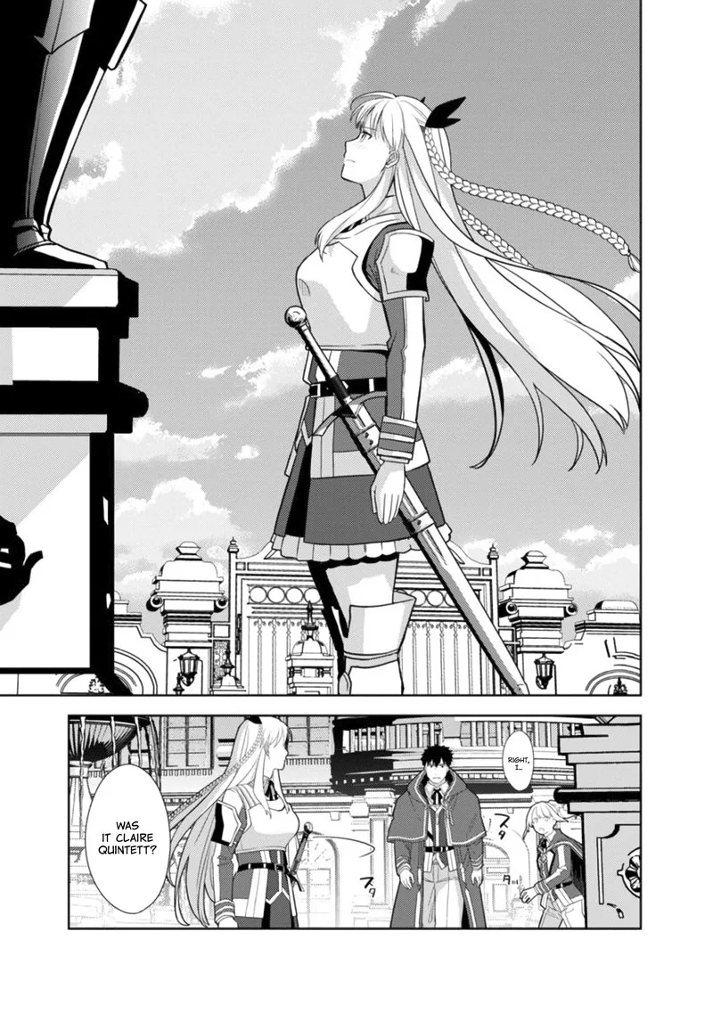 The reincarnated swordsman with 9999 strength wants to become a magician! Chapter 2 page 33