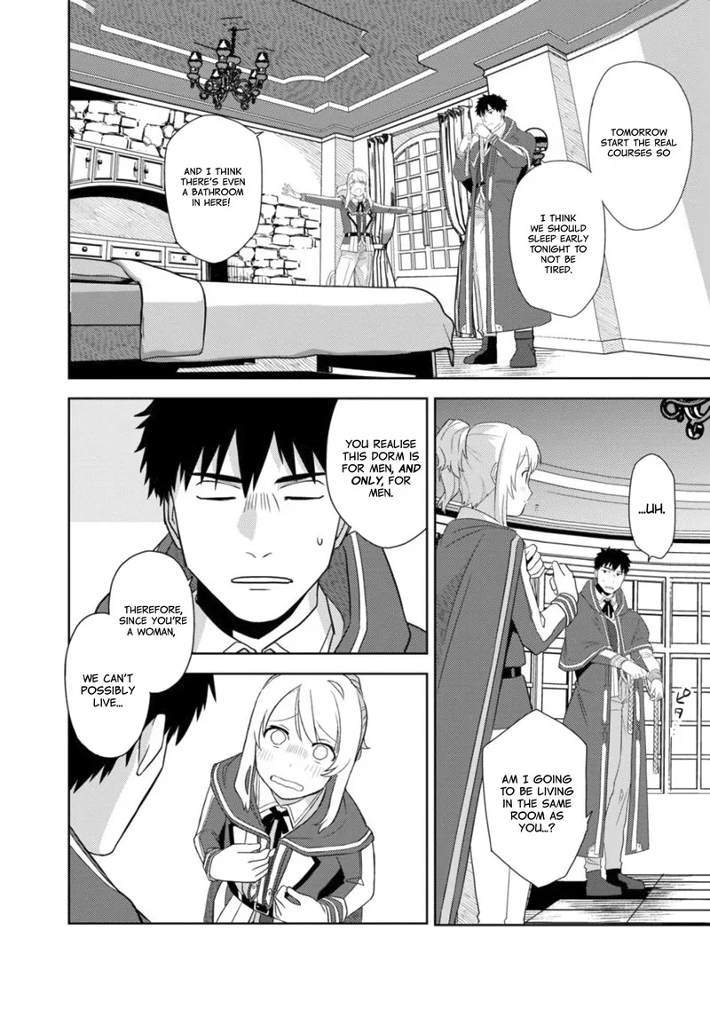 The reincarnated swordsman with 9999 strength wants to become a magician! Chapter 2 page 22