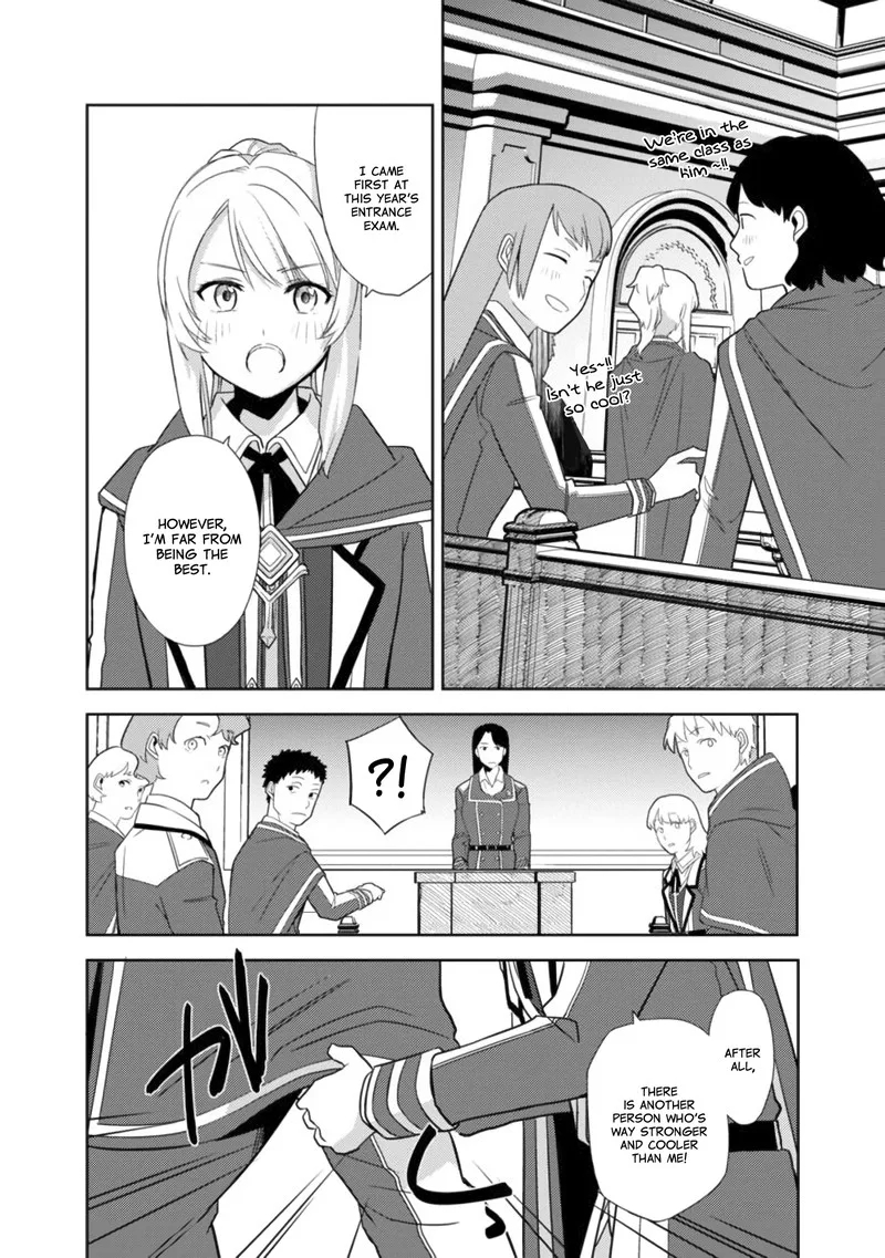 The reincarnated swordsman with 9999 strength wants to become a magician! Chapter 2 page 16