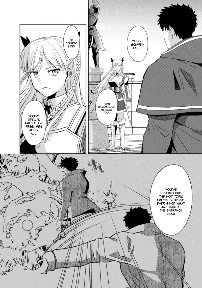 The reincarnated swordsman with 9999 strength wants to become a magician! Chapter 2 page 34