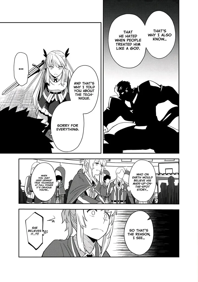 The reincarnated swordsman with 9999 strength wants to become a magician! Chapter 3 page 27