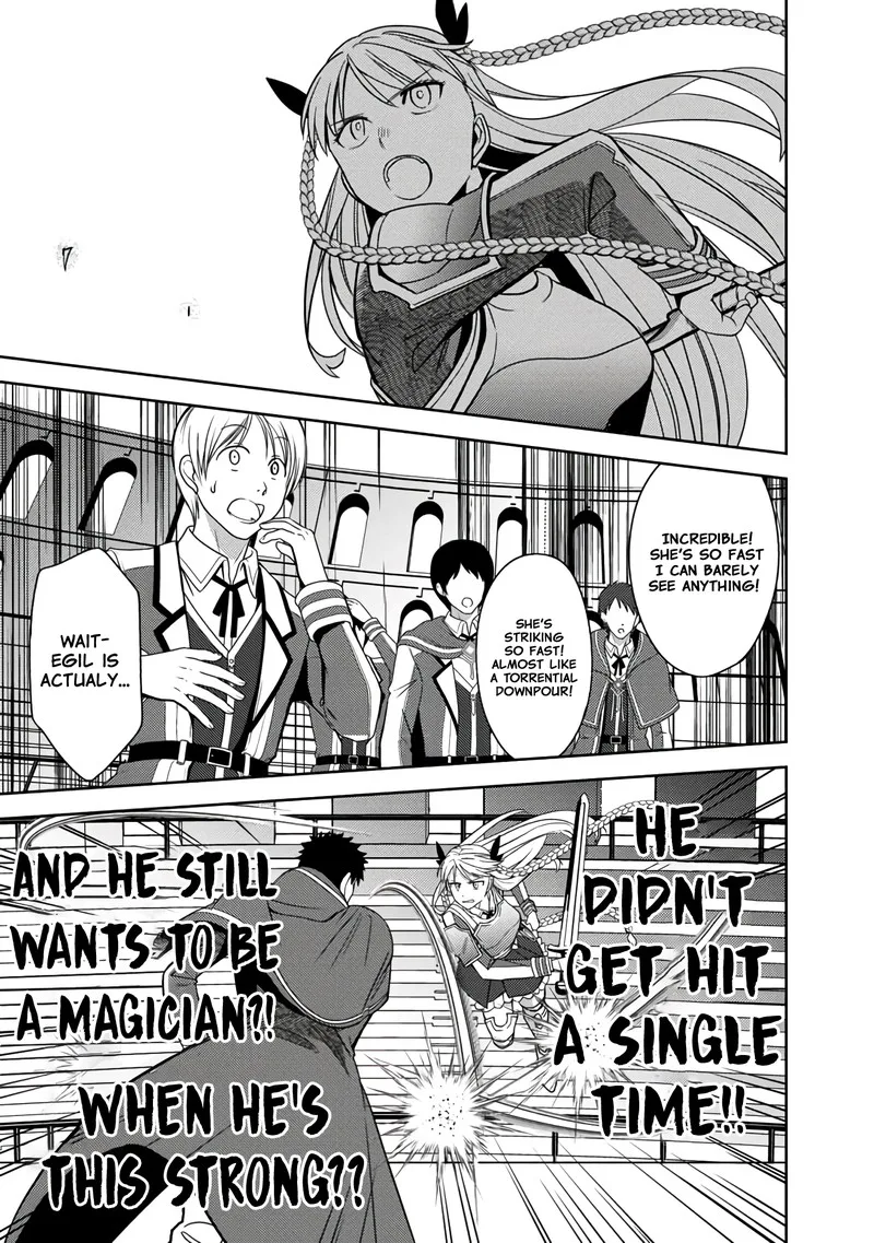 The reincarnated swordsman with 9999 strength wants to become a magician! Chapter 3 page 13