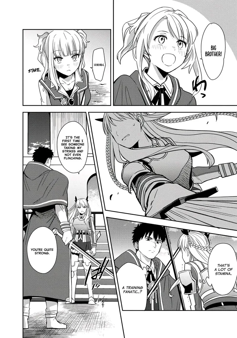 The reincarnated swordsman with 9999 strength wants to become a magician! Chapter 3 page 14