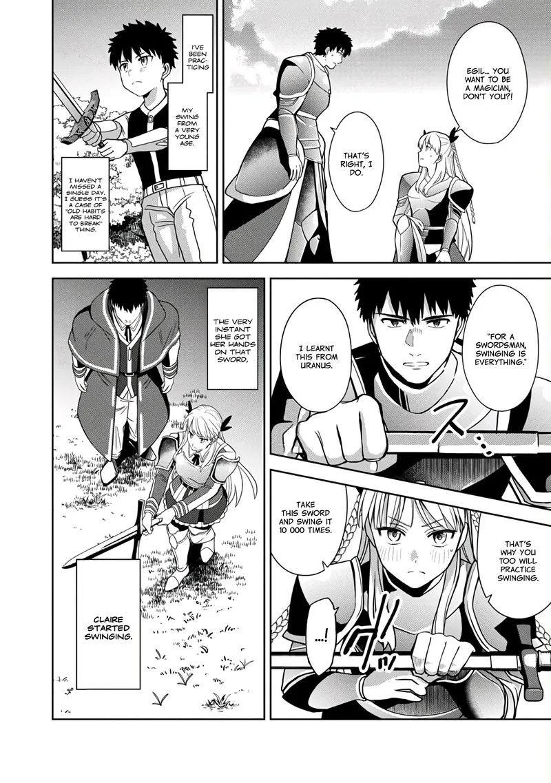 The reincarnated swordsman with 9999 strength wants to become a magician! Chapter 4 page 12