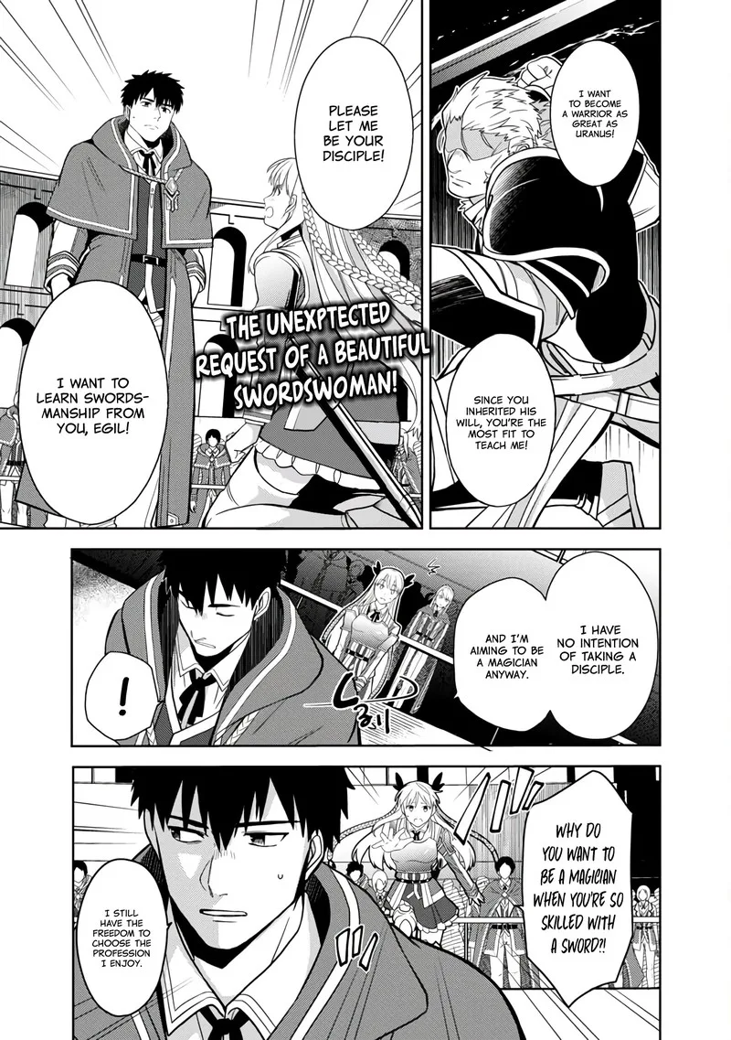 The reincarnated swordsman with 9999 strength wants to become a magician! Chapter 4 page 3
