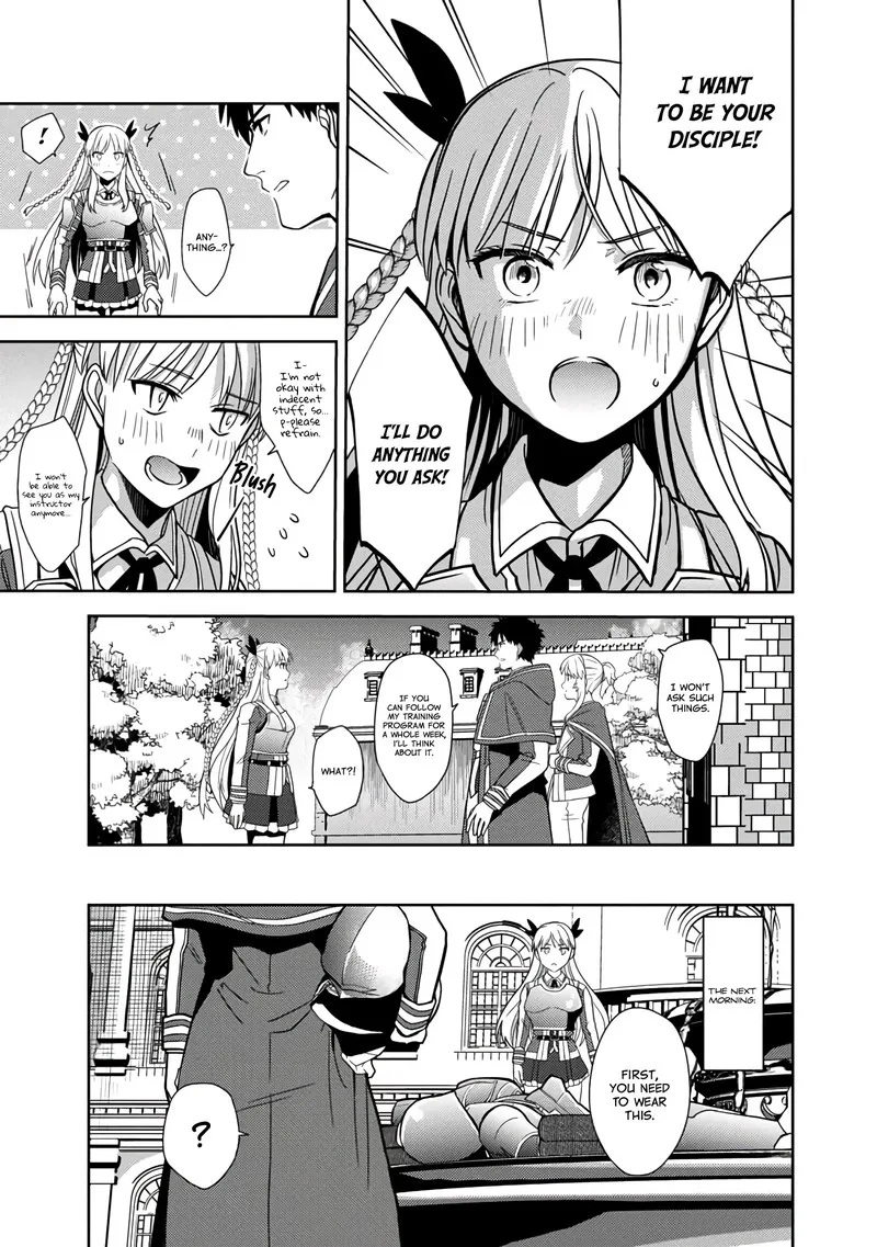 The reincarnated swordsman with 9999 strength wants to become a magician! Chapter 4 page 7