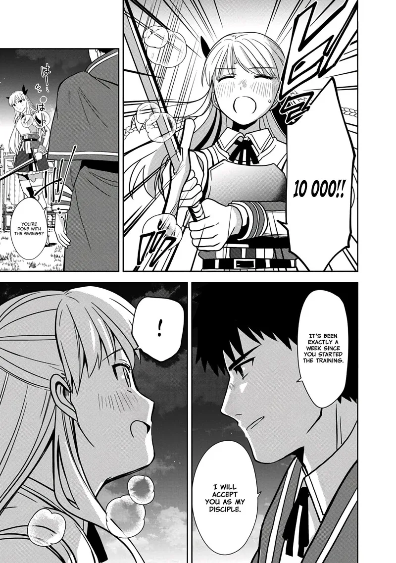 The reincarnated swordsman with 9999 strength wants to become a magician! Chapter 4 page 25