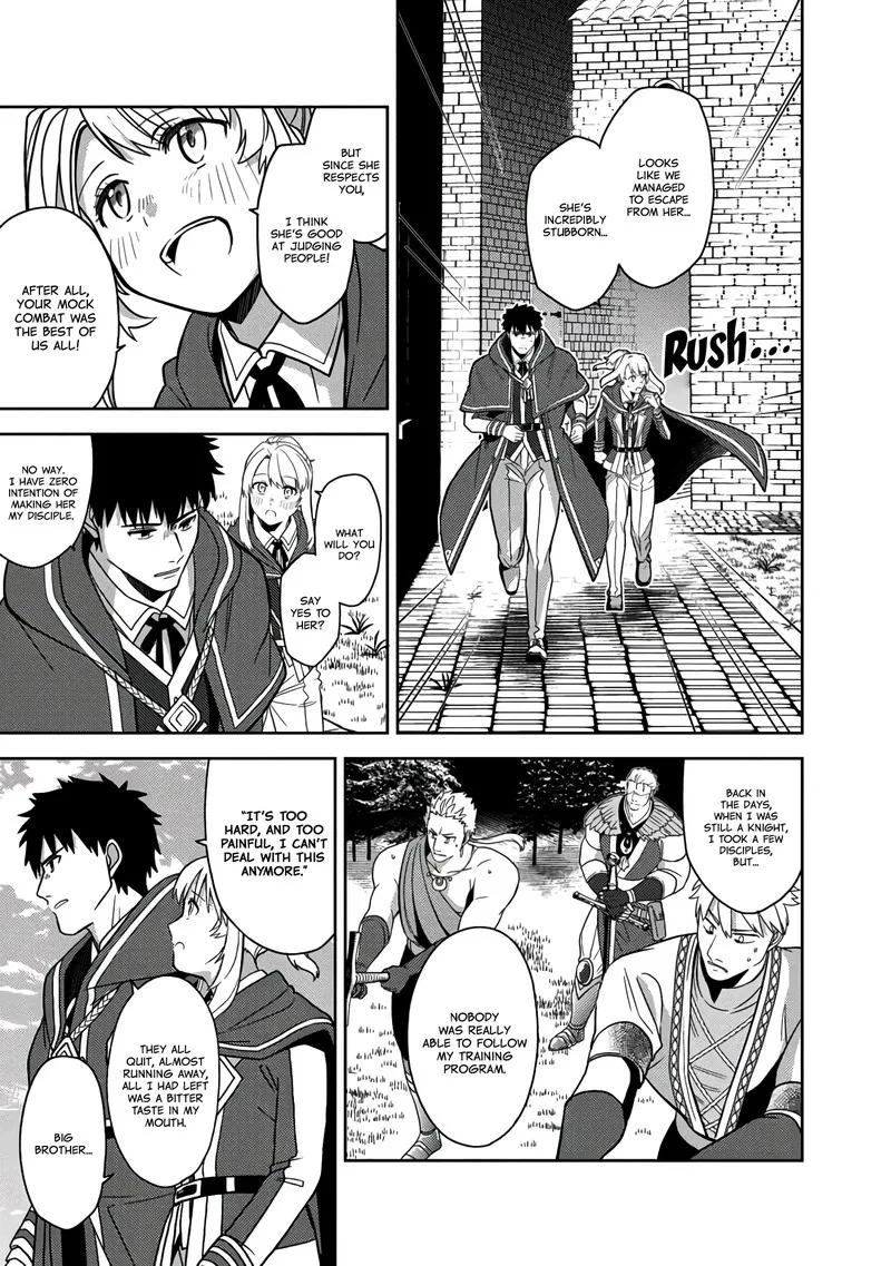 The reincarnated swordsman with 9999 strength wants to become a magician! Chapter 4 page 5
