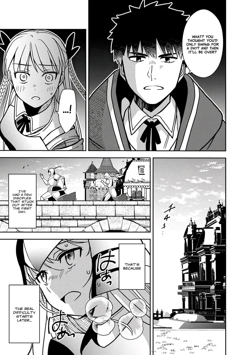The reincarnated swordsman with 9999 strength wants to become a magician! Chapter 4 page 15