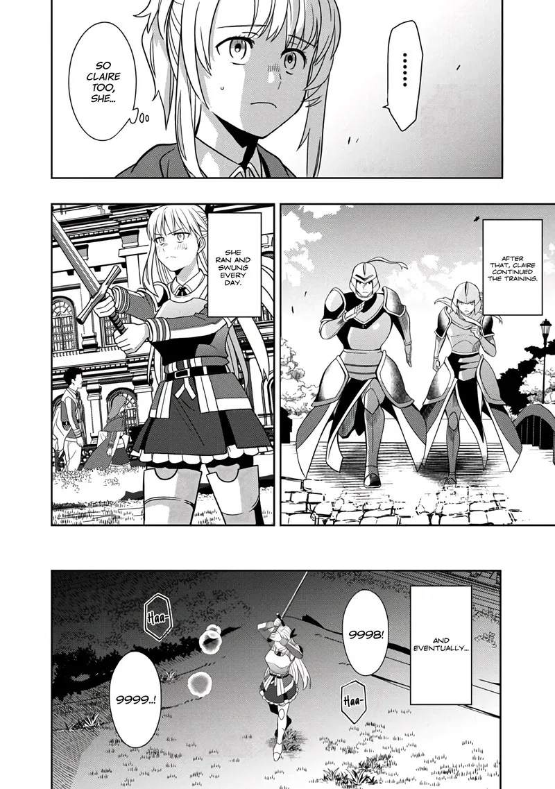 The reincarnated swordsman with 9999 strength wants to become a magician! Chapter 4 page 24