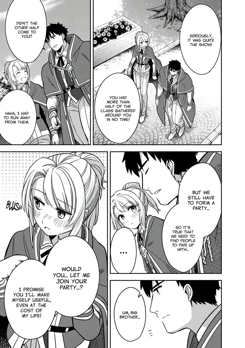 The reincarnated swordsman with 9999 strength wants to become a magician! Chapter 5 page 4