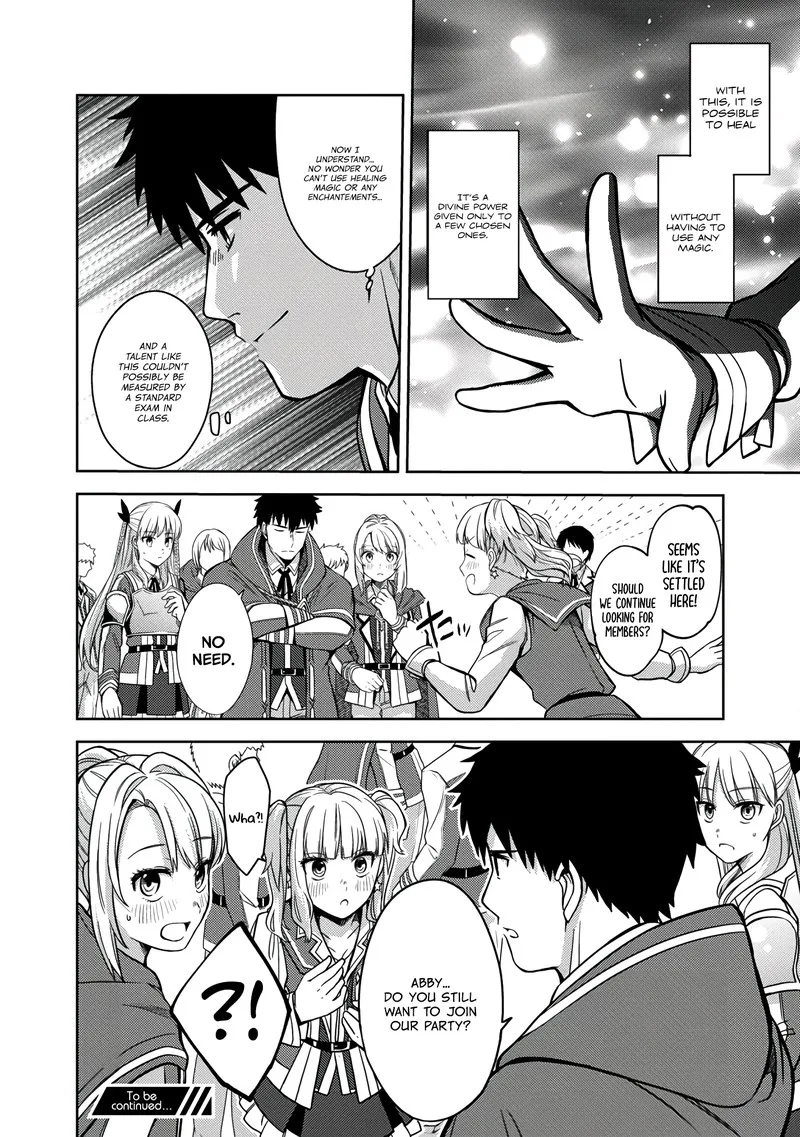 The reincarnated swordsman with 9999 strength wants to become a magician! Chapter 5 page 25