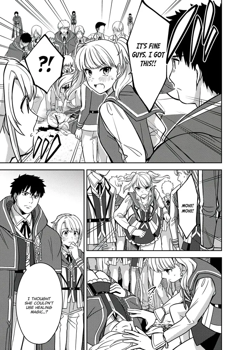 The reincarnated swordsman with 9999 strength wants to become a magician! Chapter 5 page 22