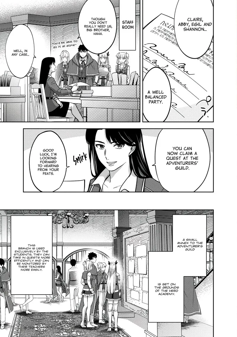 The reincarnated swordsman with 9999 strength wants to become a magician! Chapter 6 page 4