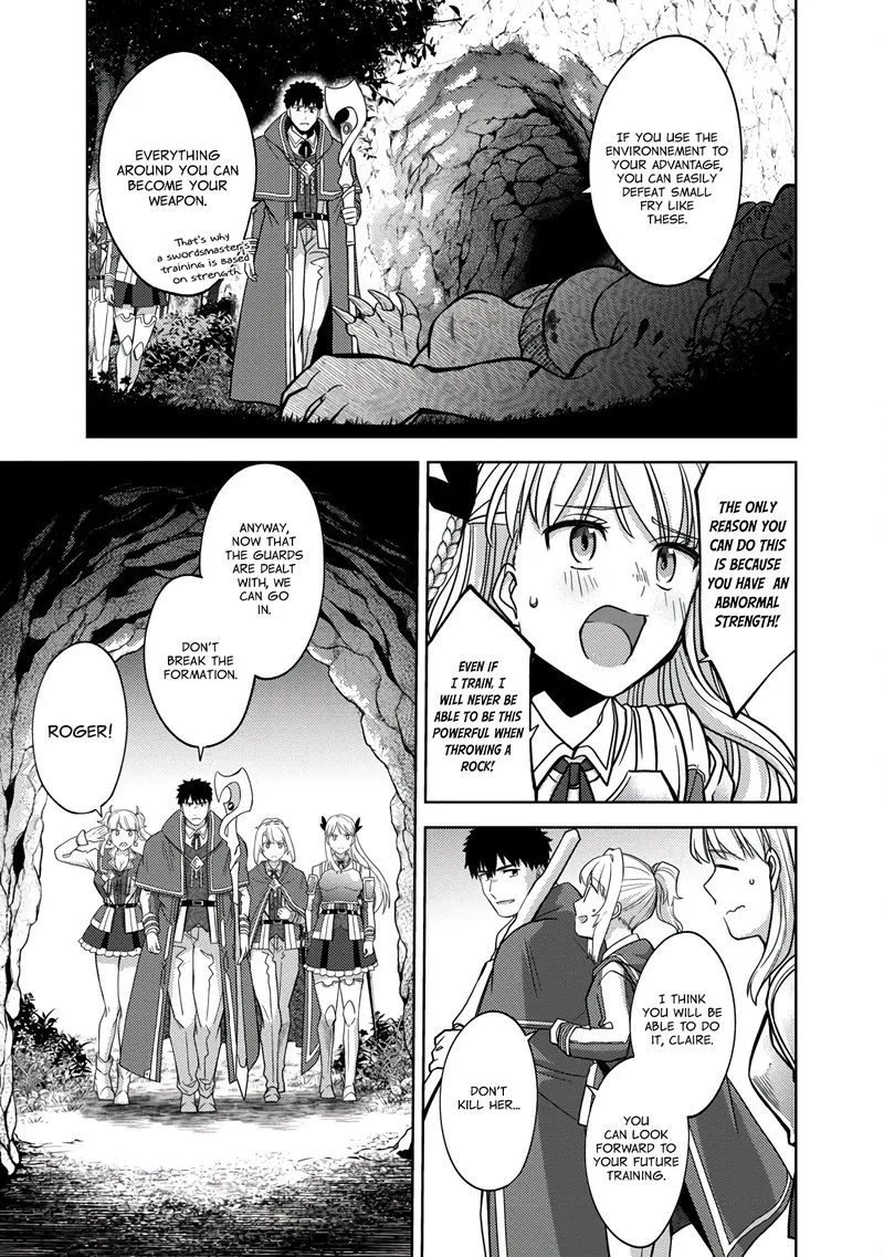 The reincarnated swordsman with 9999 strength wants to become a magician! Chapter 6 page 16