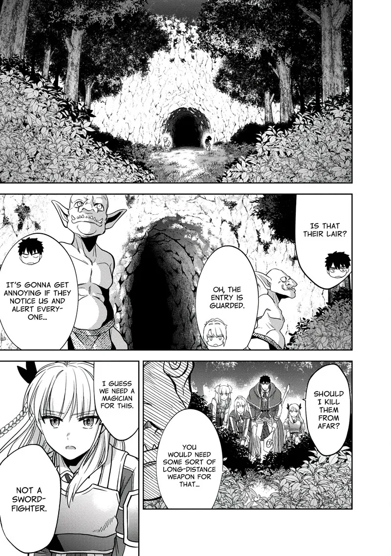 The reincarnated swordsman with 9999 strength wants to become a magician! Chapter 6 page 12