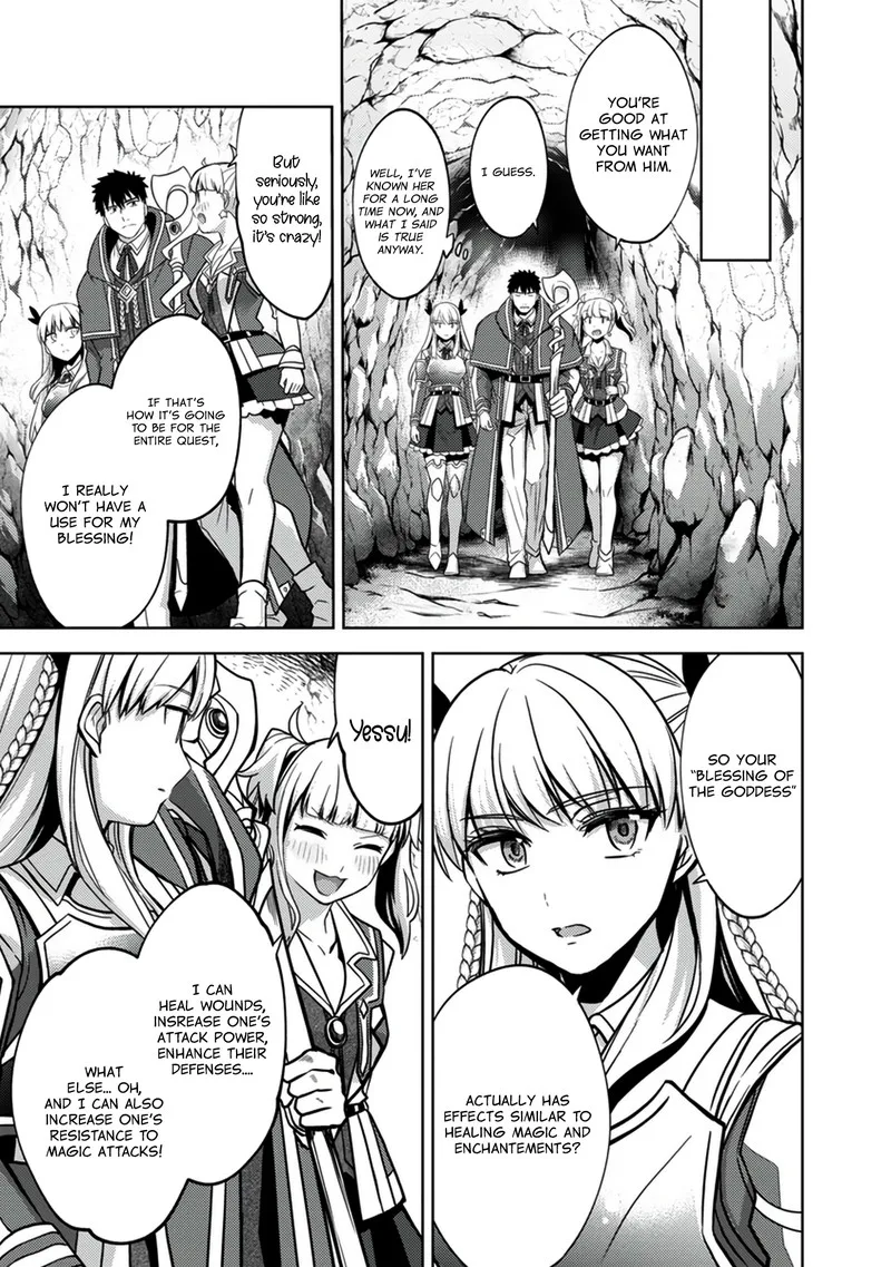 The reincarnated swordsman with 9999 strength wants to become a magician! Chapter 7 page 8