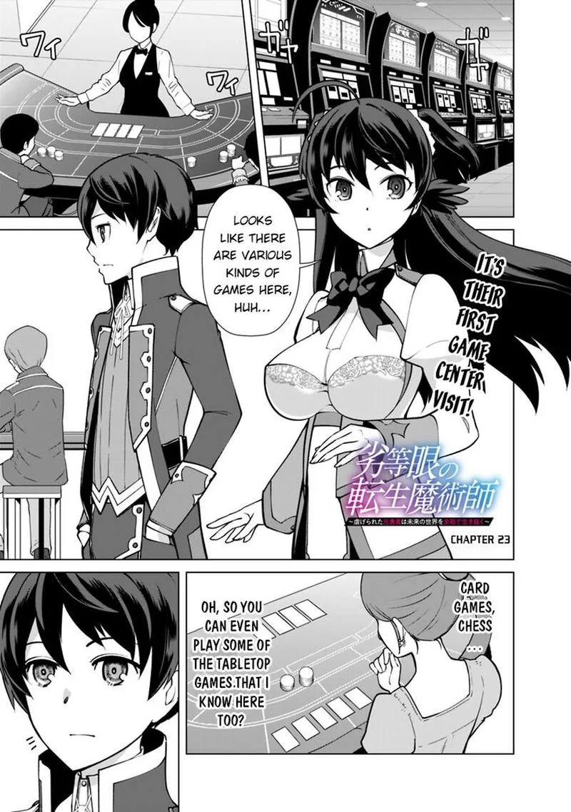 The Reincarnation Magician of the Inferior Eyes Chapter 23 page 1