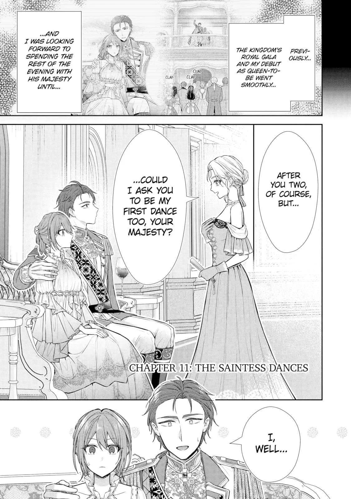 The Saintess Recruited a Doting King Husband Chapter 11 page 1