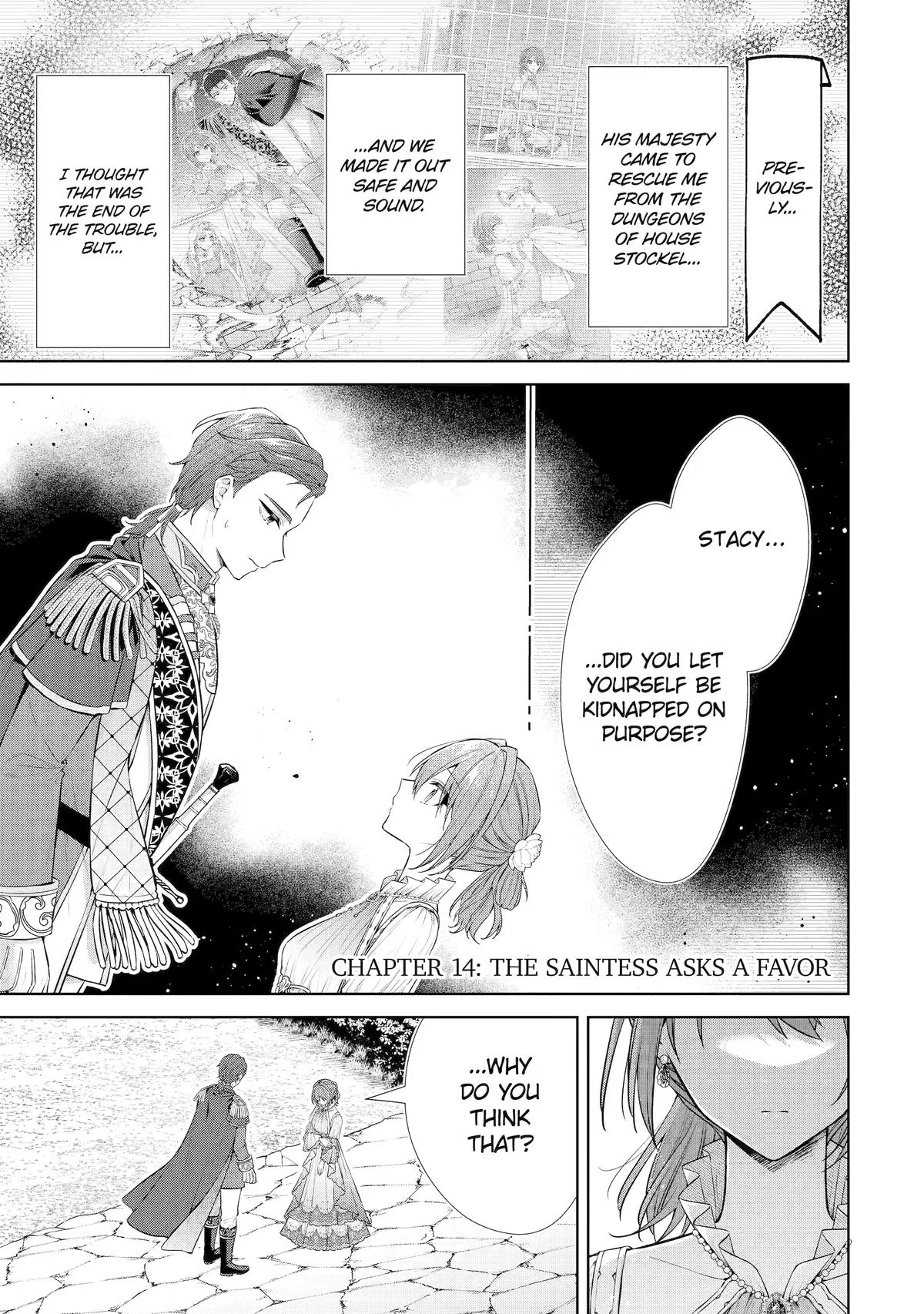 The Saintess Recruited a Doting King Husband Chapter 14 page 1