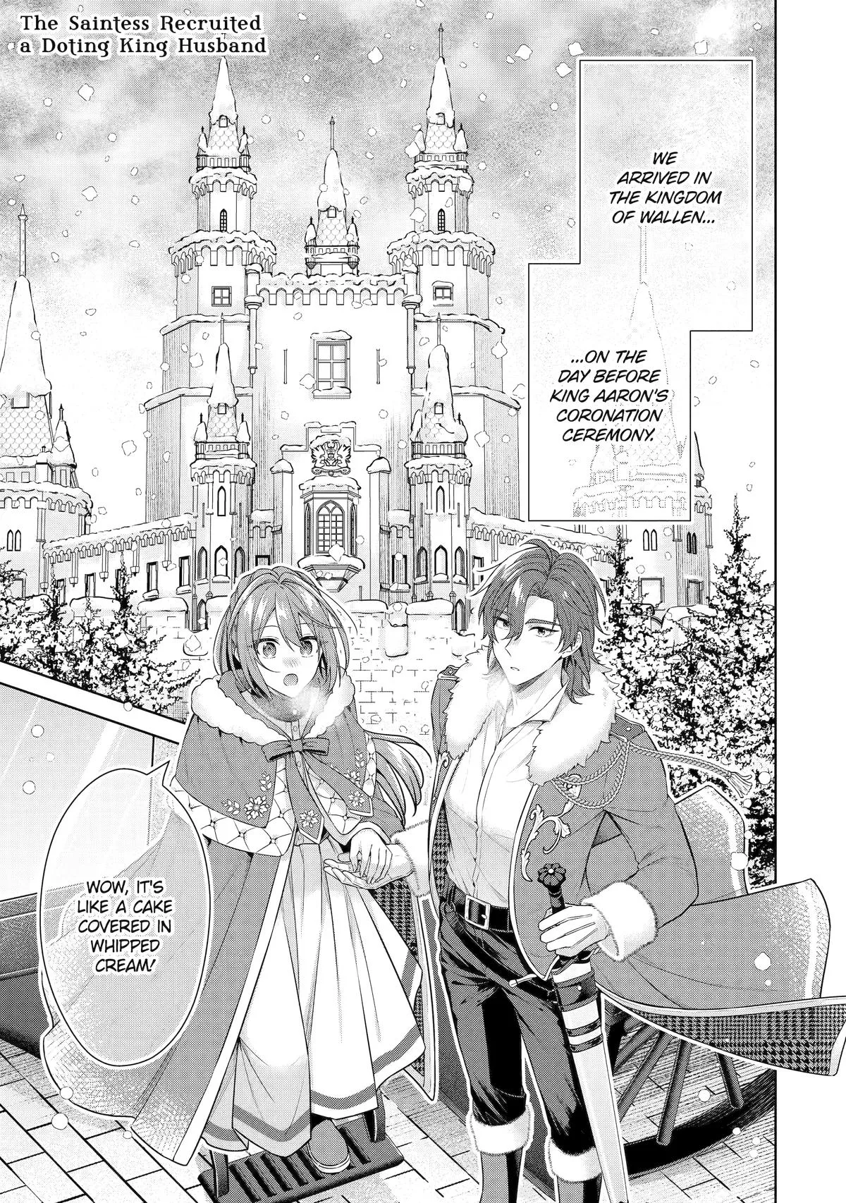 The Saintess Recruited a Doting King Husband Chapter 16 page 1