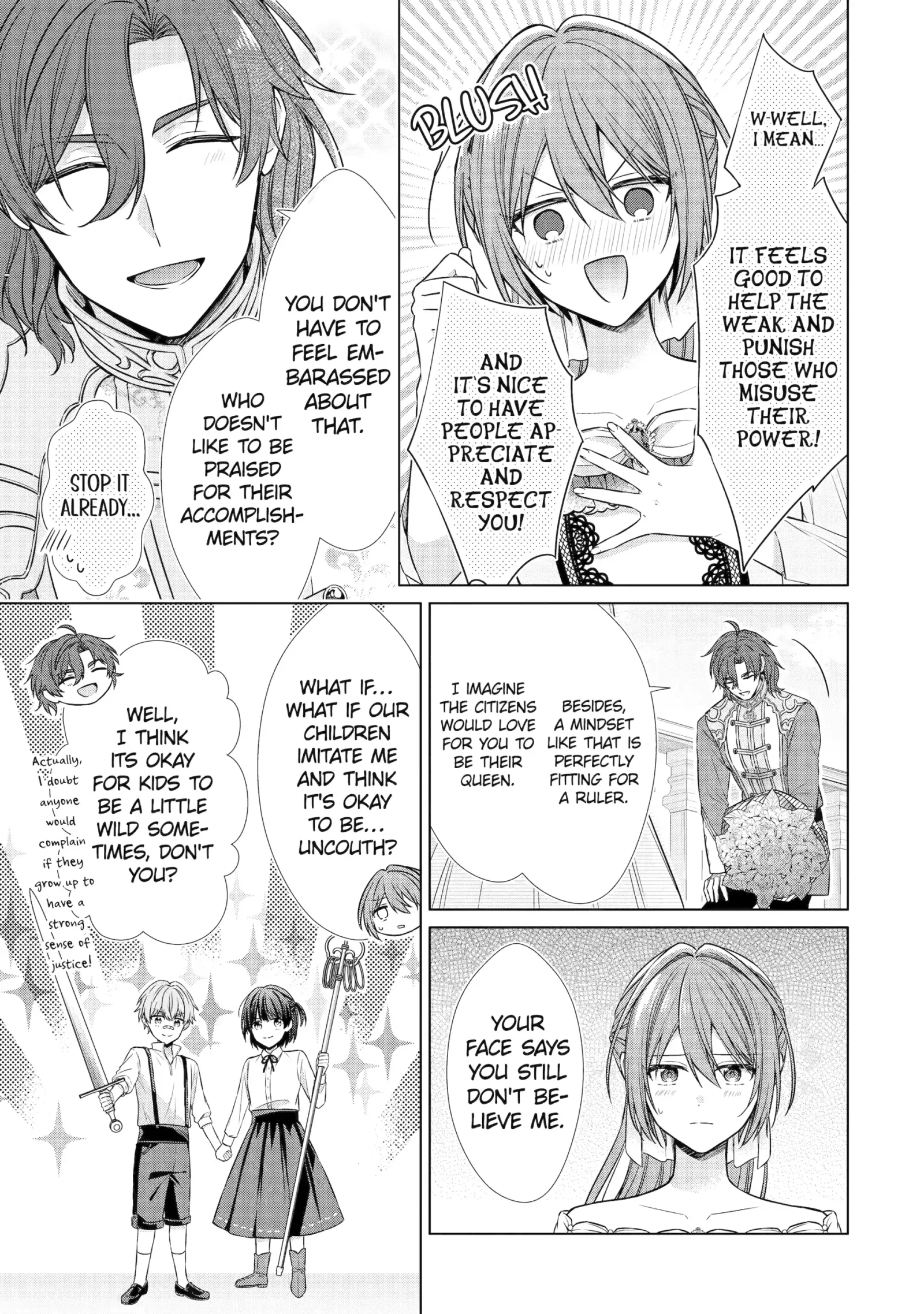 The Saintess Recruited a Doting King Husband Chapter 2.5 page 1