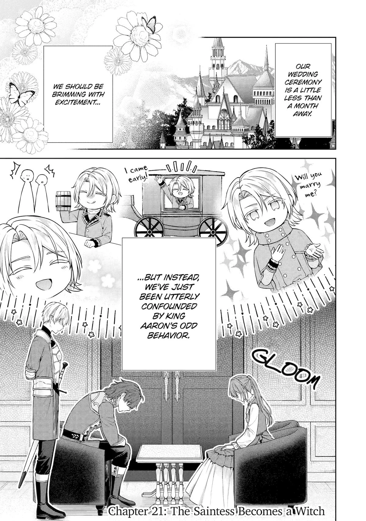 The Saintess Recruited a Doting King Husband Chapter 21 page 1