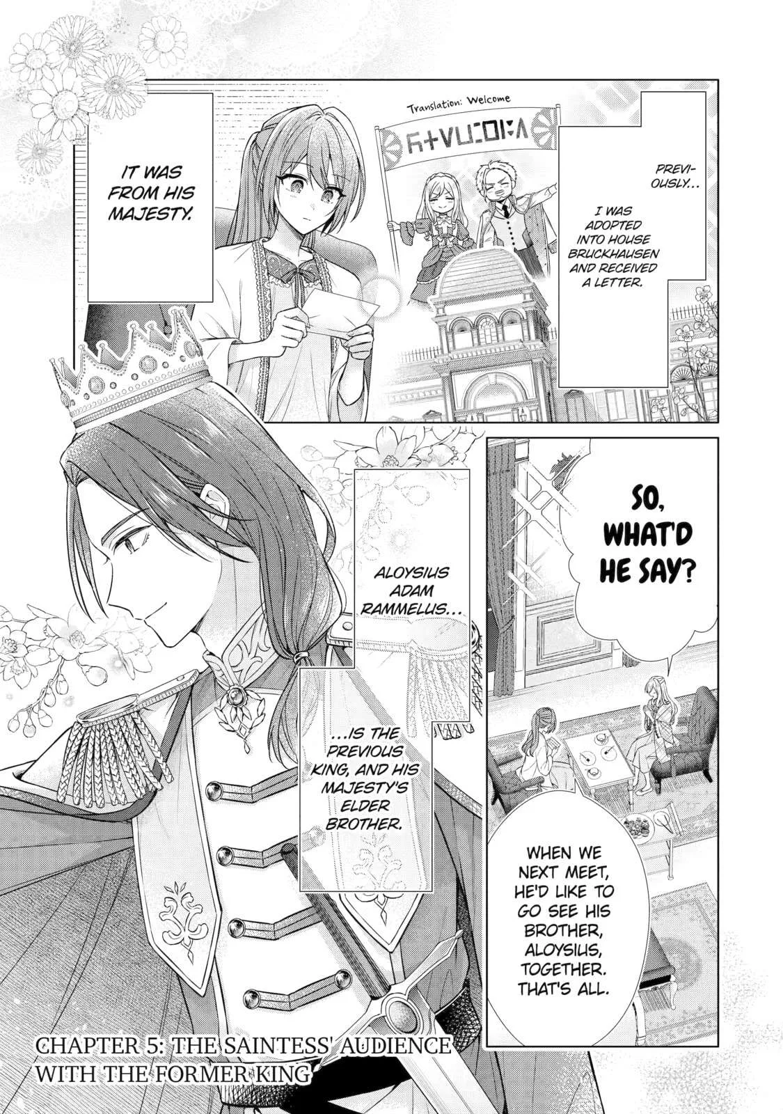 The Saintess Recruited a Doting King Husband Chapter 5 page 1