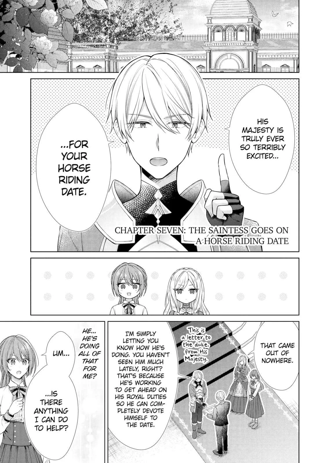 The Saintess Recruited a Doting King Husband Chapter 7 page 1