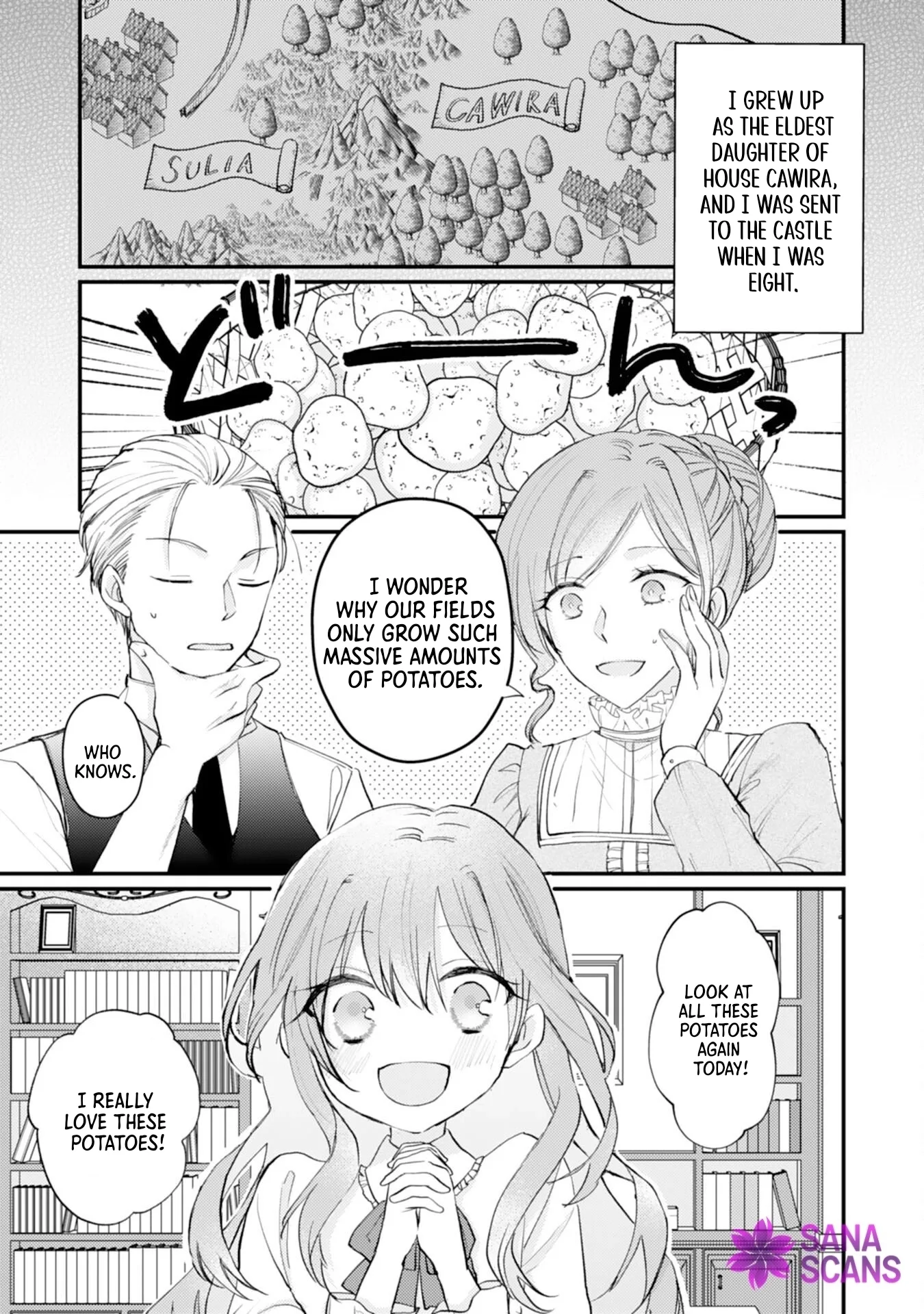 The Spirit-Loved Hungry Saintess Is Doted on by the Neighboring Crown Prince Chapter 1 page 10