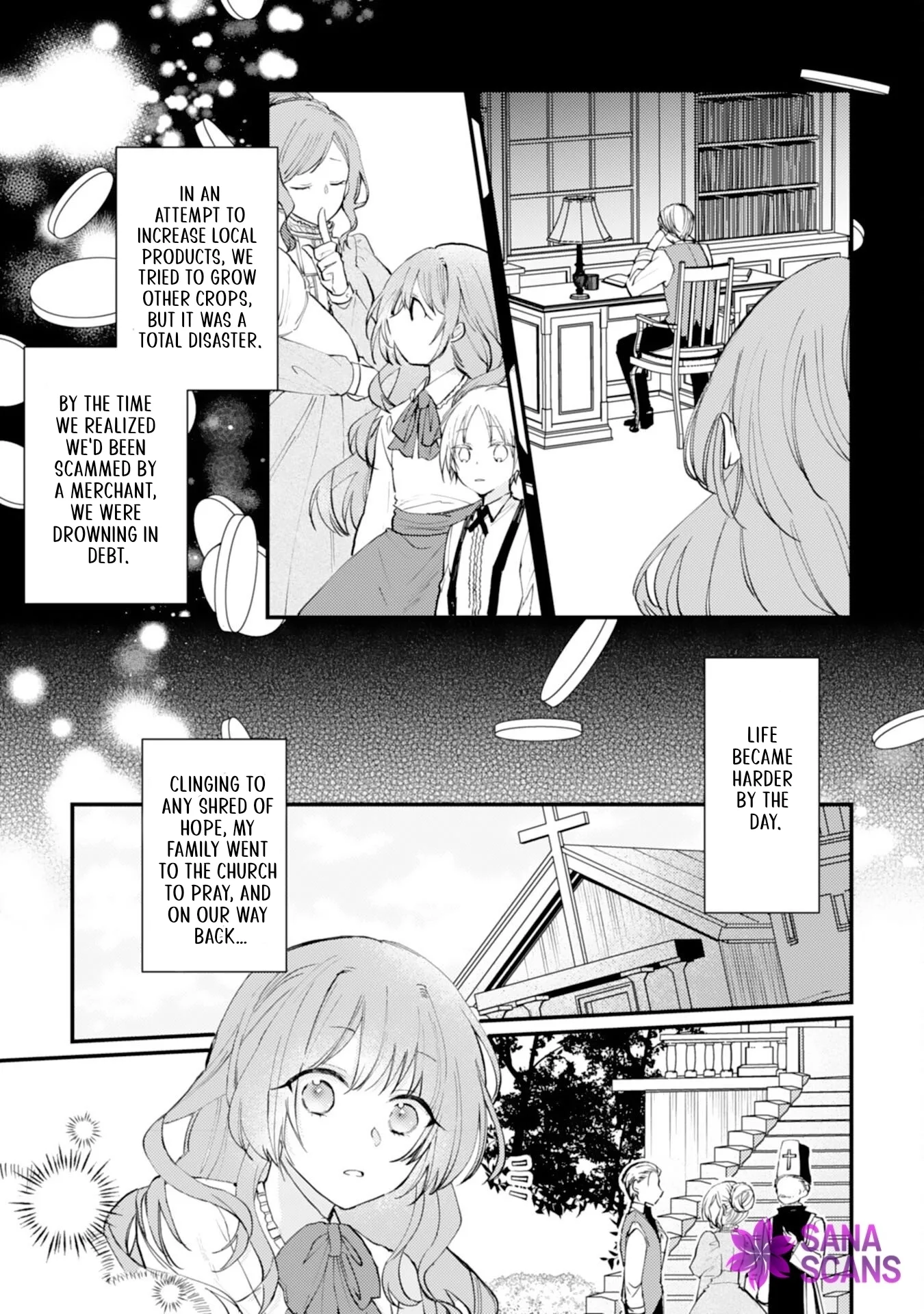 The Spirit-Loved Hungry Saintess Is Doted on by the Neighboring Crown Prince Chapter 1 page 12