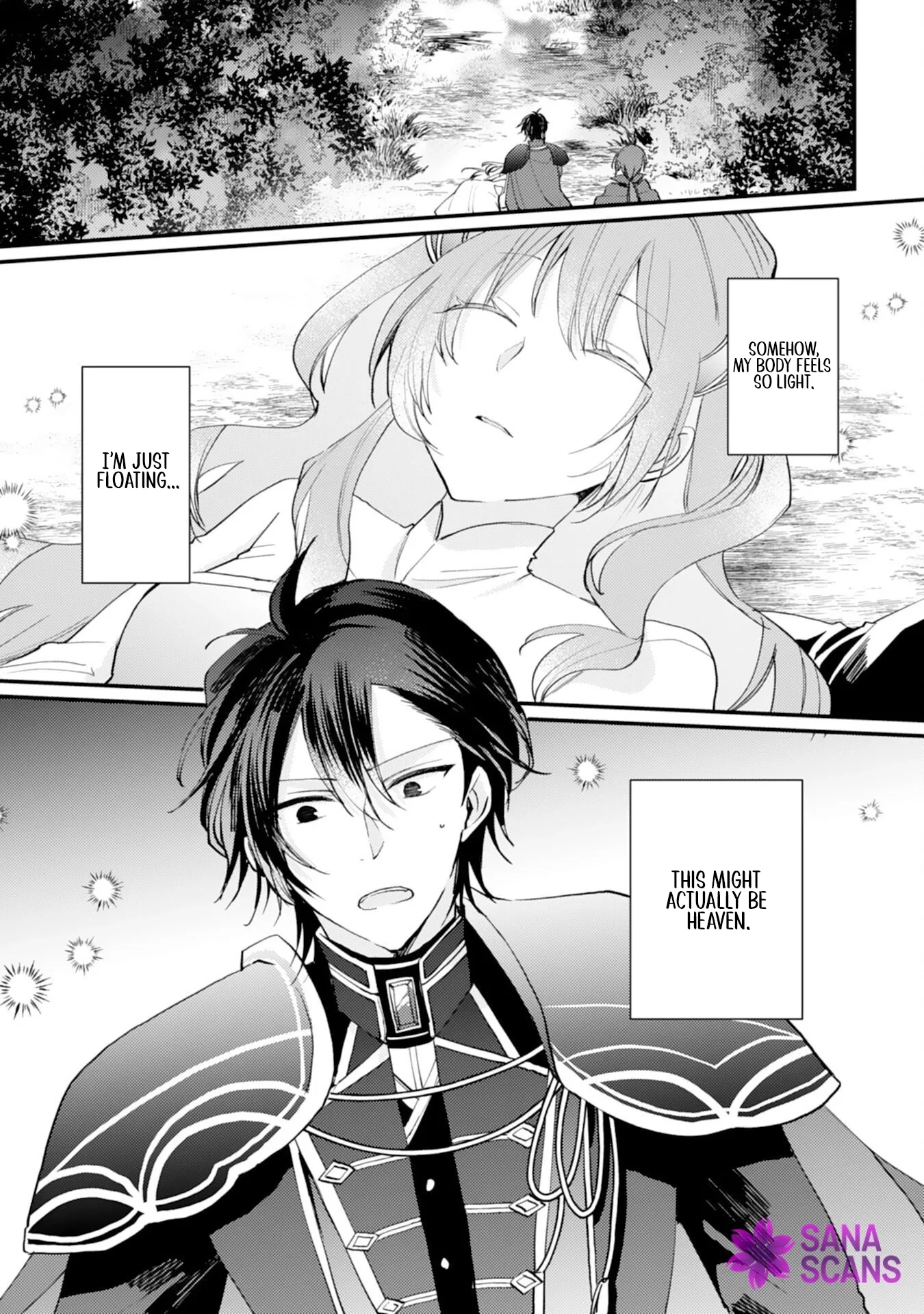 The Spirit-Loved Hungry Saintess Is Doted on by the Neighboring Crown Prince Chapter 1 page 1