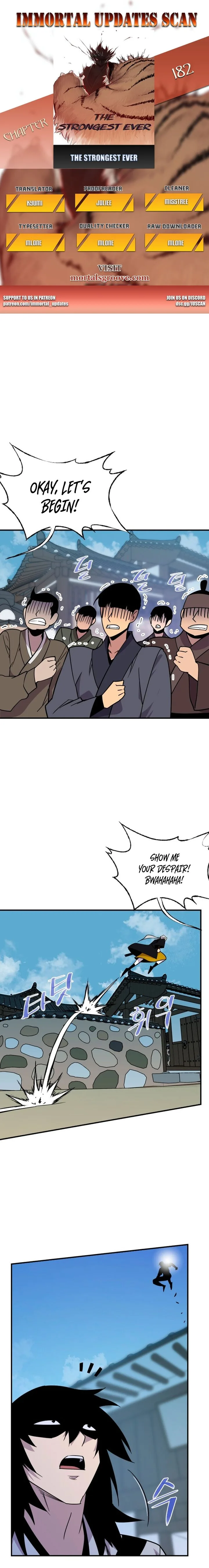 The Strongest Ever Chapter 182 page 1